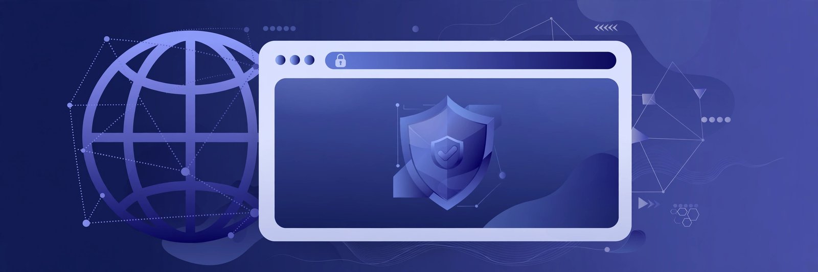 PornProxy free porn proxy - browser window with shield and globe